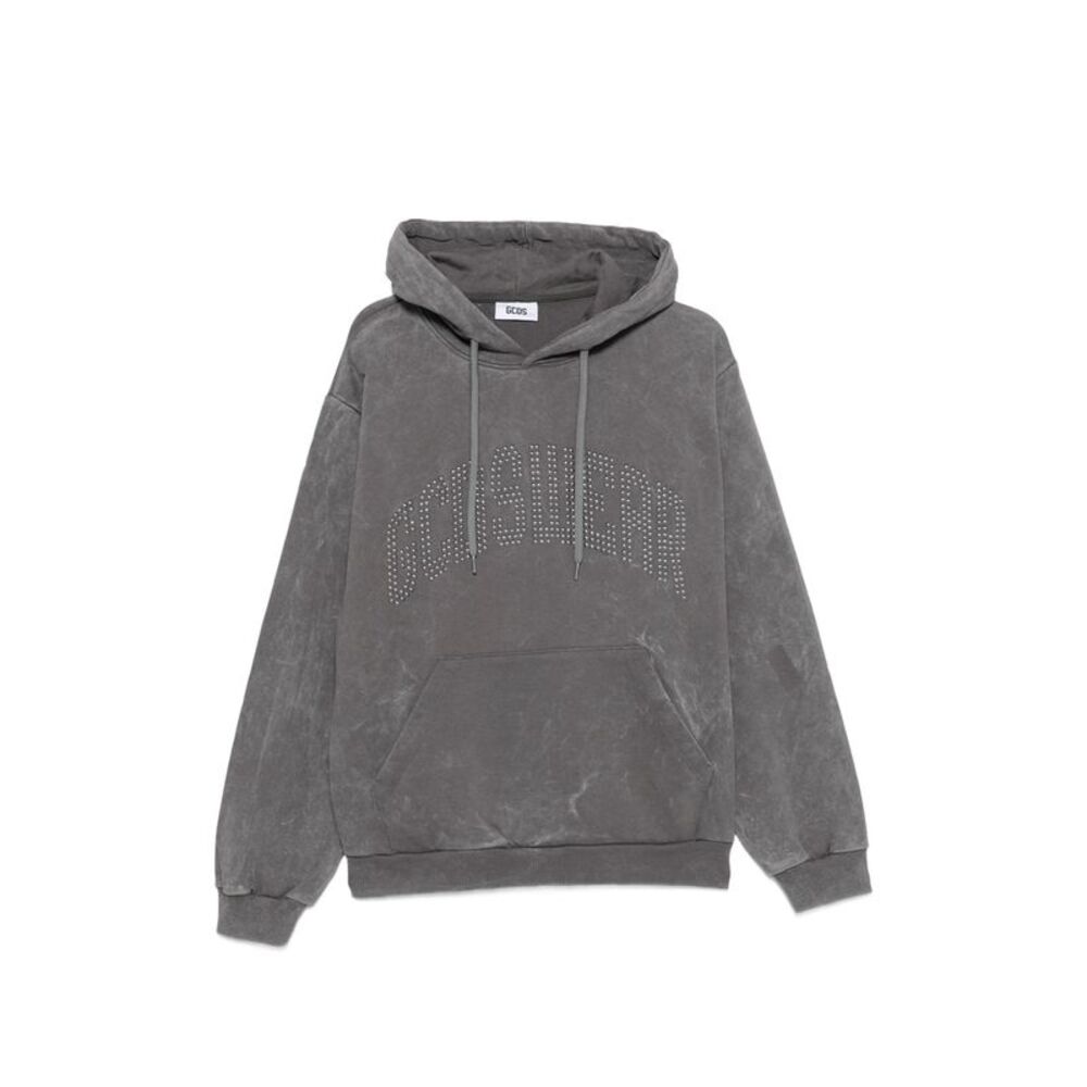 Gcds Grey Sweaters & Knitwear - Hoodies Men